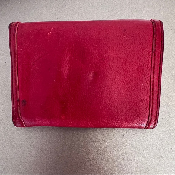 Marc by Marc Jacobs Red Leather Wallet - Picture 4 of 6